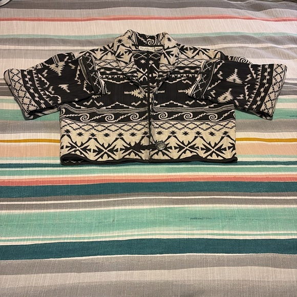 Vintage Flashback boho cotton jacket - Picture 10 of 11